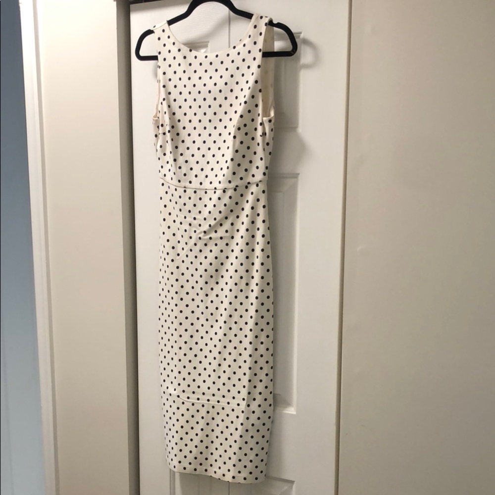 Elegant Polka Dot Dress